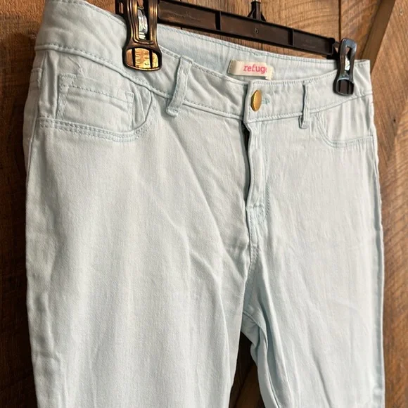 Refuge Womens light blue skinny stretch jeans size 10 - Picture 5 of 10
